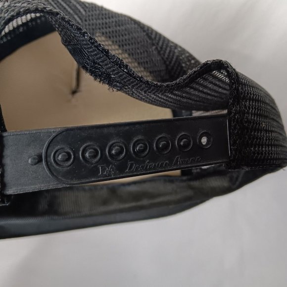 Vintage Rayovac Batteries Trucker Cap Black Red Snap Back Foam Players Taiwan - Picture 8 of 13